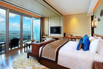 Отель Hualuxe Haikou Seaview Китай, о Хайнань, фото 4