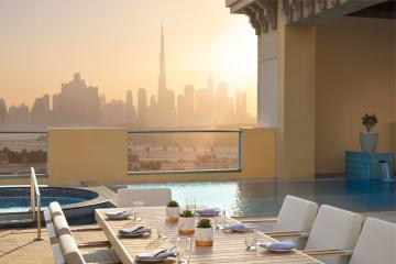 Отель Marriott Executive Apartments Al Jaddaf ОАЭ, Бур Дубай, фото 14