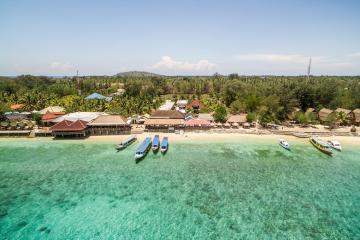 Отель Kura Kura Resort Gili Meno Индонезия, о-ва Джили, фото 9