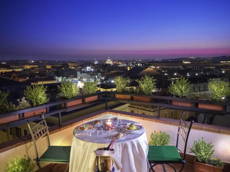 Hotel Diana Roof Garden Rome