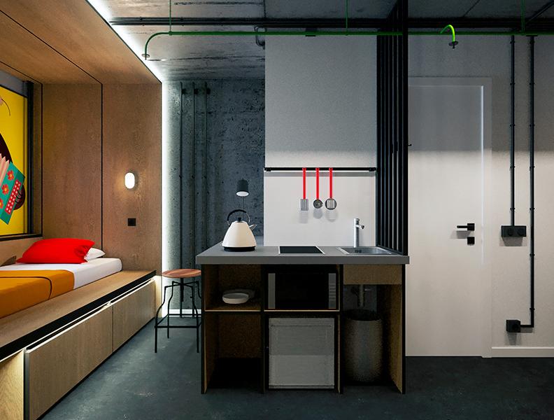 Vertical We&I Лесная