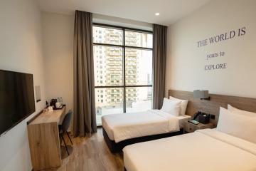 Отель Kingsgate Hotel Al Jaddaf ОАЭ, Бур Дубай, фото 3