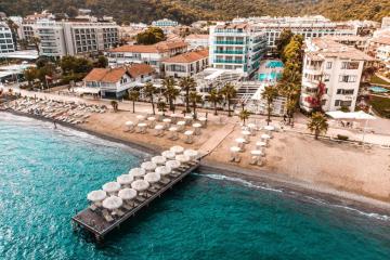 Отель Emre Beach Hotel Турция, Мармарис, фото 22