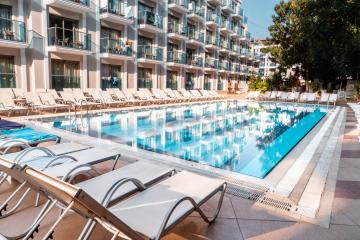 Отель Emre Beach Hotel Турция, Мармарис, фото 25