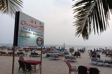 Отель 21 Coconuts Inn Arambol Индия, Арамболь, фото 7