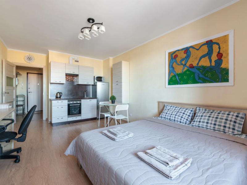 Sutki Rent с видом на Охту