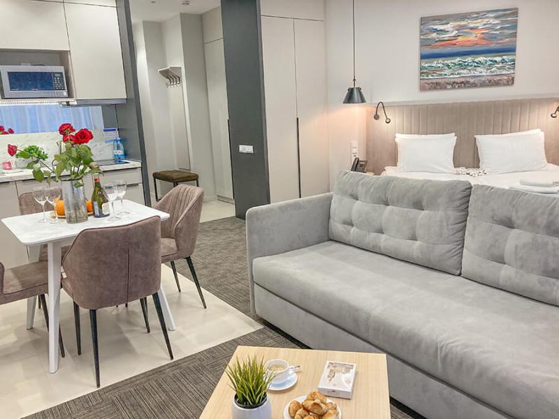 Sun City and Sea season Apartments на Ленина 52 (ЖК Кристалл)