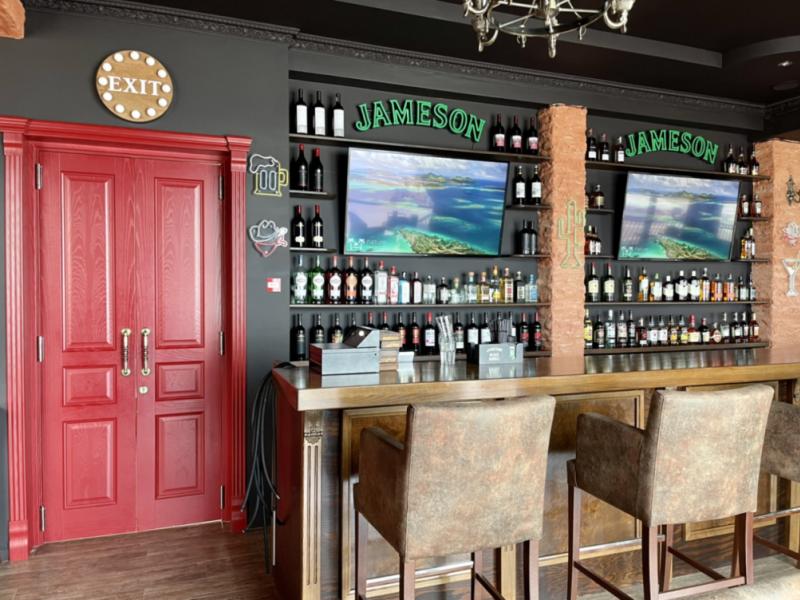 Saloon Western hotel