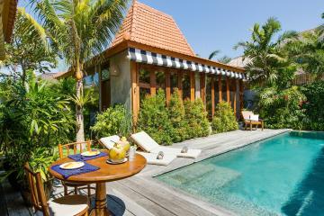 Отель ZIN Berawa Villas & Bungalows Индонезия, Кута, фото 12
