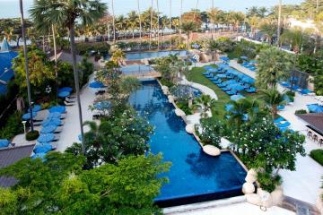Отель Jomtien Palm Beach Hotel & Resort Тайланд, пляж Джомтьен, фото 1