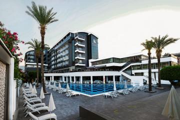 Отель Kaila Beach Hotel Турция, Обагель, фото 1