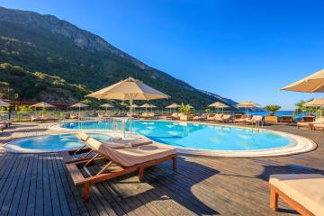 Отель Manas Park Deluxe Oludeniz Турция, Олюдениз, фото 16