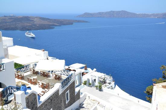 Santorini Reflexions Volcano