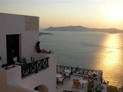 Santorini Reflexions Volcano