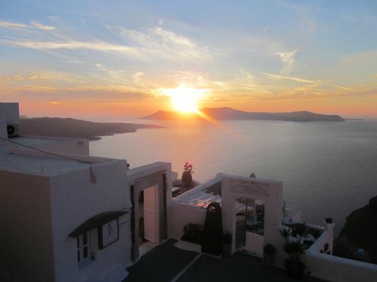 Santorini Reflexions Volcano