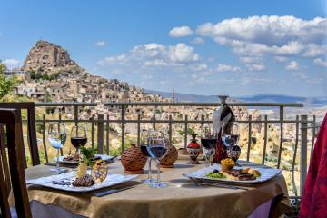 Отель Uchisar Kaya Otel Турция, Каппадокия, фото 7