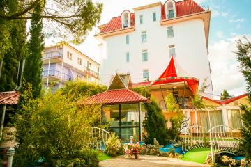 Отель Крымские Зори пансионат Россия, Алушта, фото 9