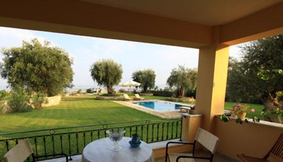 Beachfront Barbati Villa 2