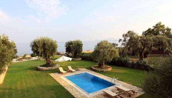 Beachfront Barbati Villa 2