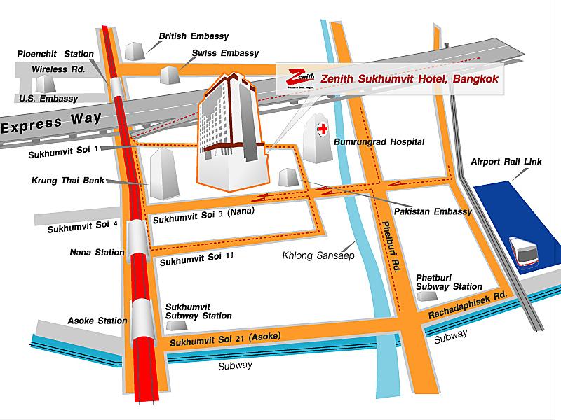 Zenith Sukhumvit Hotel Bangkok