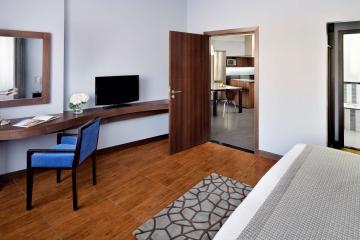 Отель Movenpick Hotel Apartments Al Mamzar ОАЭ, Дейра, фото 11