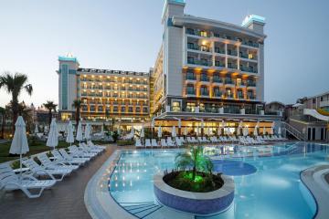 Отель Luna Blanca Resort & Spa Турция, Кумкой, фото 1