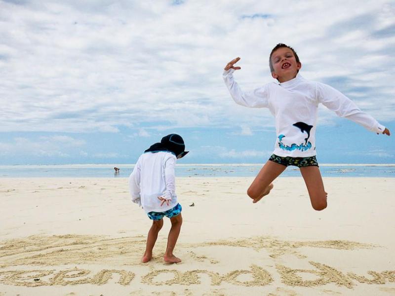 Green and Blue Zanzibar Ocean Lodge