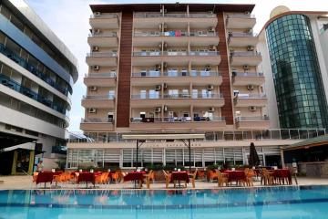 Отель Club Bayar Beach Hotel Турция, Обагель, фото 14